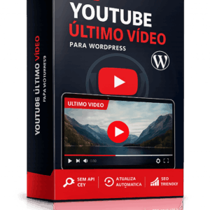 Plugin Último Vídeo YouTube WordPress Premium